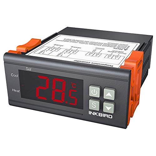 InkBird ITC-1000F Termostato Digital 220V Control de Temperatura Calefacción y Refrigeración con...