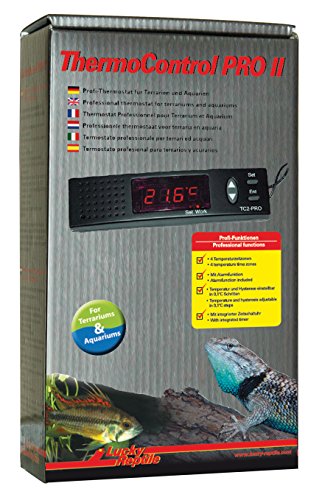 Lucky Reptile TC2-PRO Thermo Control Pro II - Termostato con reducción Nocturna para terrarios